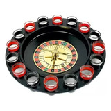 Juego De Ruleta Drink Shot De 16 Tazas De Vidrio