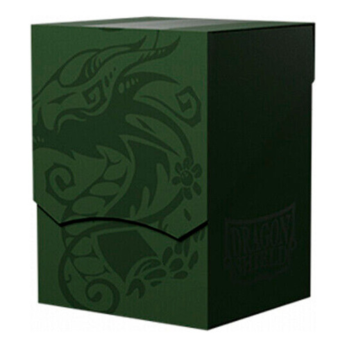 Deck Box Shell Dragon Shield Verde Y Negro