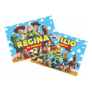 Lona Decorativa Personalizada Fiesta Toy Story 1.20mtx80c.m.