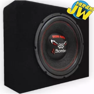 Combo Subwoofer 12 400 Bicho Papao + Caja Gnc Slim Doble Bob