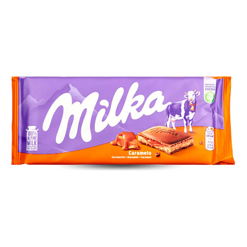 Chocolate Milka Caramelo Crema 100g