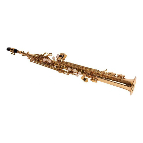 Saxo Soprano Parquer Master Con Estuche Boquilla Y Correa