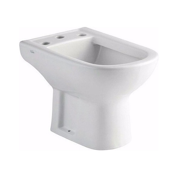 Bidet Santiario Piazza Amalfi 3 Agujeros Blanco Baño Loza