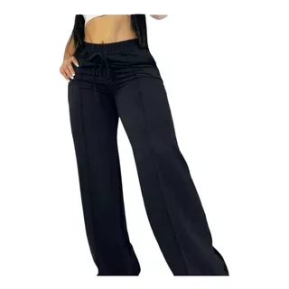 Pantalón Jogger Para Dama Bota Recta En Tela Premium Licrada