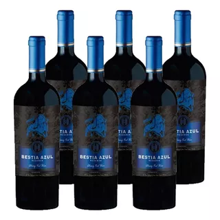 6 Vinos Bestia Azul Reserva Cabernet Sauvignon