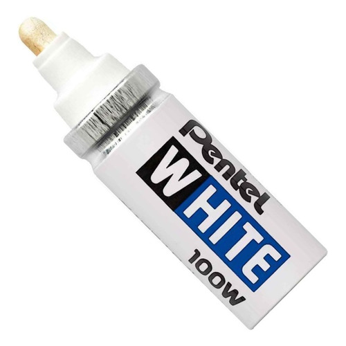 Marcador Permanente Pentel Blanco White 100w Uso Industrial