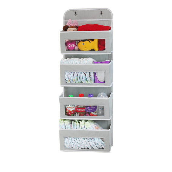 Organizador Zapatos Colgante Puerta Closet Con 4 Bolsillo