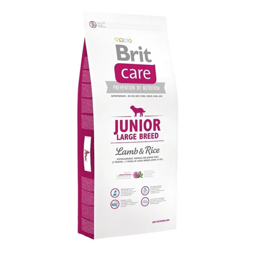 Alimento Brit Brit Care Hypoallergenic Large Breed para perro junior de raza grande sabor cordero en bolsa de 3kg
