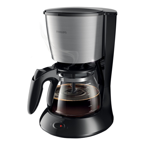 Cafetera De Filtro Philips Hd7462/20 1,2 Lts Color Black/Metal