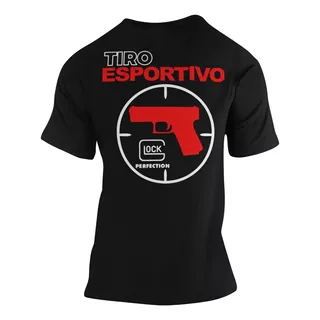Camiseta Blusa Cac Team Glock Perfect Esportivo Clube Tiro