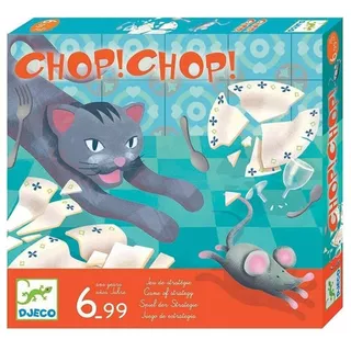 Chop Chop Juego Cooperativo Gato Y Ratón Djeco +6 Años