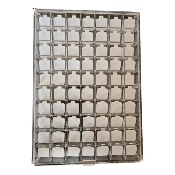 Caja De Acrilico Para Aretes 70 Pares