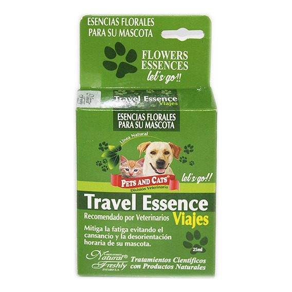 Travel Essence Viajes Pets And Cats X 25ml