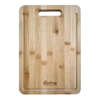 Tabla De Madera Bambú Cocina Hudson 23 X 33 X 1.5 Cm