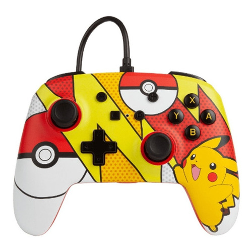 Control Pro Alambrico Power A Switch Pikachu Pop Art