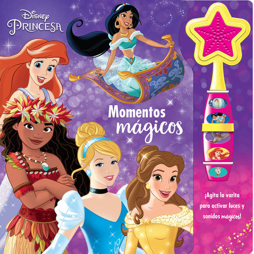 Momentos Magicos. Princesas Disney. Libro Con Vari, De Princess. Editorial Pi Kids, Tapa Dura En Español