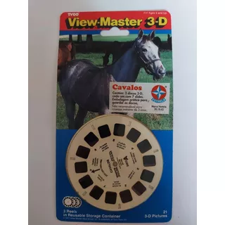 View Master Cavalos - Lacrado - 1991 - Original 