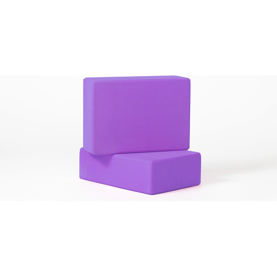 2 Pzas Bloque Para Yoga Pilates Block Fitness Brick 