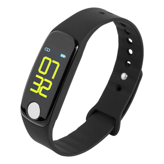 Fitness Band Touch Green Leaf Con Notificaciones Gfb-2025