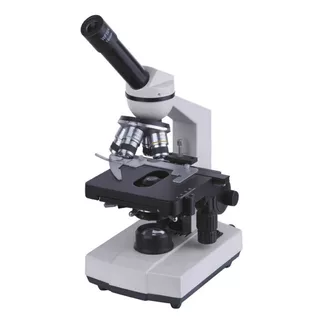 Microscopio Biológico Monocular L104 1000x con Luz Led