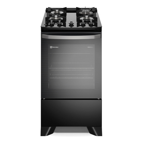 Cocina De Pie Electrolux 4 Quemadores Fe4gp Negro