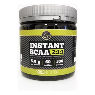 Aminoácidos - Instant Bcaa 2:1:1 300g - Gold Nutrition