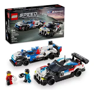 Lego Speed Champions - Carros De Corrida Bmw M4 Gt3 E Bmw M Híbrido V8 - 676 Peças
