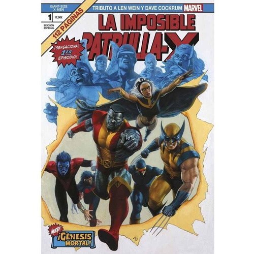 Comic - La Imposible Patrulla-x: Genesis Mortal - Panini