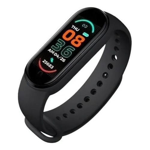 Reloj Inteligente M6 Smartwatch Bluetooth Touch Android Ios Color de la caja Negro Color de la malla Negro Color del bisel Negro