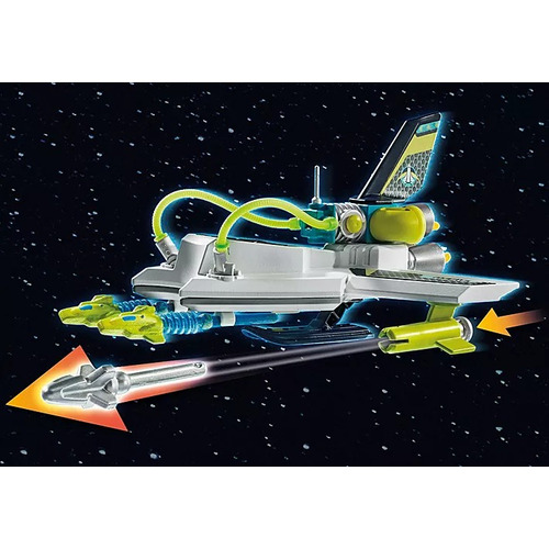 Figura Armable Playmobil Space Misión Espacio Dron 57 Pzas