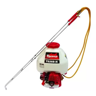 Pulverizador Costal Gasolina 25 Litros 2 Lanças Toyama Ts26b Cor Branco/vermelho