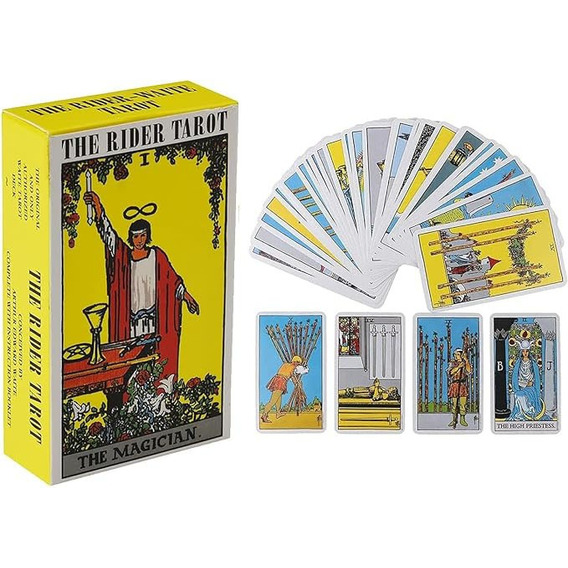 Cartas Del Tarot Por Mayor Rider Waite 78 Cartas Arcanos