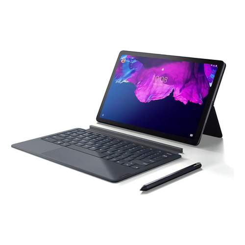 Tablet  Lenovo Tab P11 with Keyboard Pack and Precision Pen 2 TB-J606F 11" 128GB slate grey y 6GB de memoria RAM 