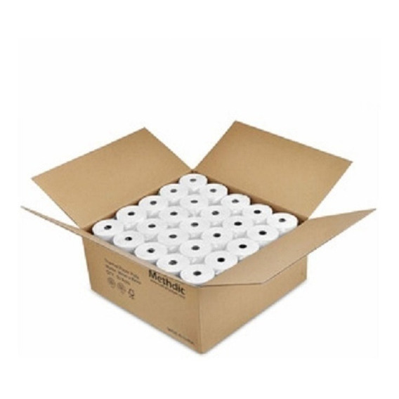 50 Rollos Papel Térmico 80mm X 80 Metros (envio Gratis)