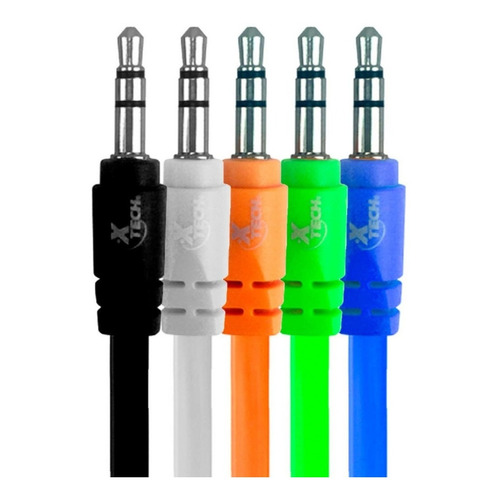 Cable Auxiliar Xtech Mini Plug 3.5 Mm 1 Colores Xtg-212