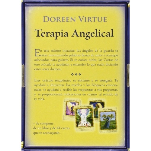 Terapia Angelical ( Libro + Cartas ) Oraculo - Virtue, Doree
