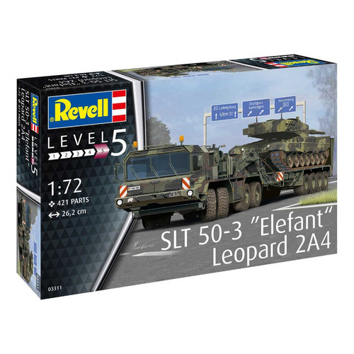 Slt 50-3 Elefant Leopard 2a4 - 1/72 Revell 03311