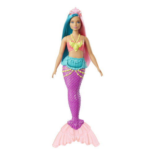 Barbie Dreamtopia sirena morada Mattel GJK11