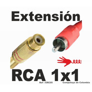 Extensión Rca (m-h) 1x1, 4.5 Mts Ref: Erc05 Computoys Sas