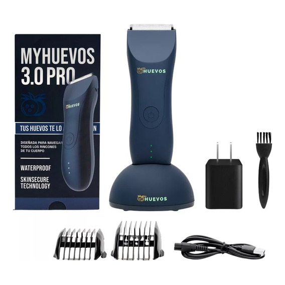 Kit Afeitadora Eléctrica Myhuevos Rasuradora Inalámbrica Usb