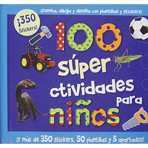 100 Super Actividades Para Ni  Os, De Vv. Aa.. Editorial Parragon En Español
