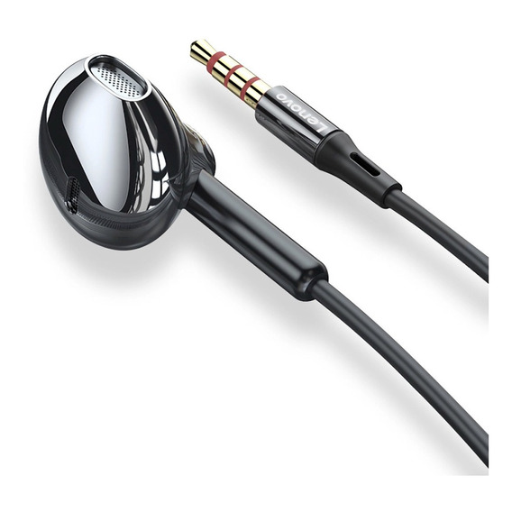 Auriculares con cable Lenovo Xf06, color negro