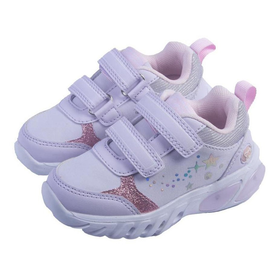 Zapatillas Bebe Niña Lila Pillin