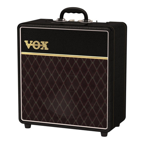 Amplificador VOX Custom Series AC4C1-12 Valvular para guitarra de 4W color negro/oro 220V