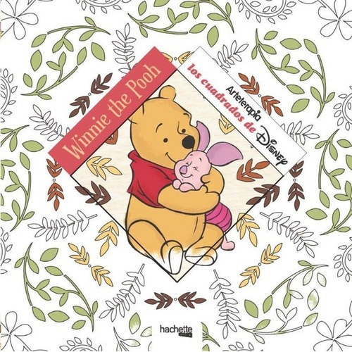 Arteterapia. Los Cuadrados De Disney: Winnie The Pooh, De Hachette Heroes. Editorial Hachette, Tapa Blanda En Español