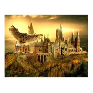 Adesivo Papel De Parede Hermione Harry Potter Hogwarts 3,5m²