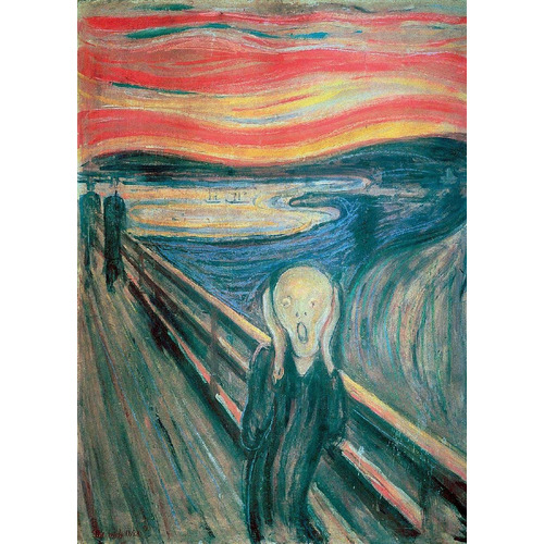 Edvard Munch El Grito Mini Rompecabezas 500 Piezas Tomax