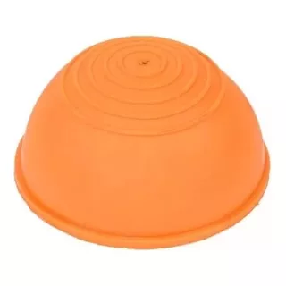 Mini Bosu Media Esfera 18cm Bozu Equilibrio Pilates Gym Color Naranja