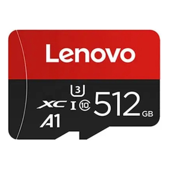 Tarjeta De Memoria Micro Sd Lenovo 512gb A1 C10 U3 100mb/s