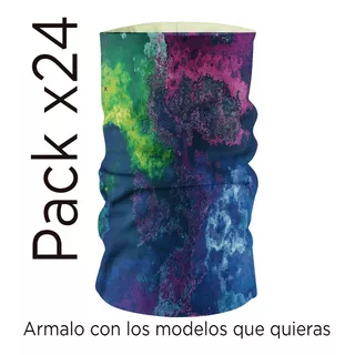 Cuello Termico Pack X24 Promo Mayorista Pañuelo Cuellitos